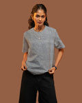 Dovekie Solid Canvas Grey Melange