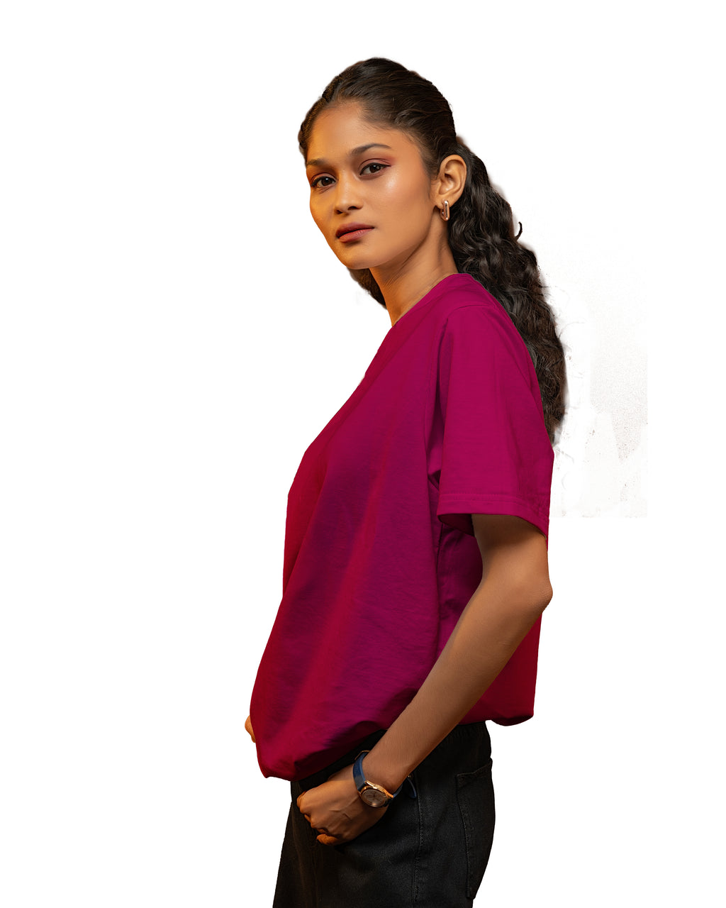 Dovekie Solid Canvas Fushia