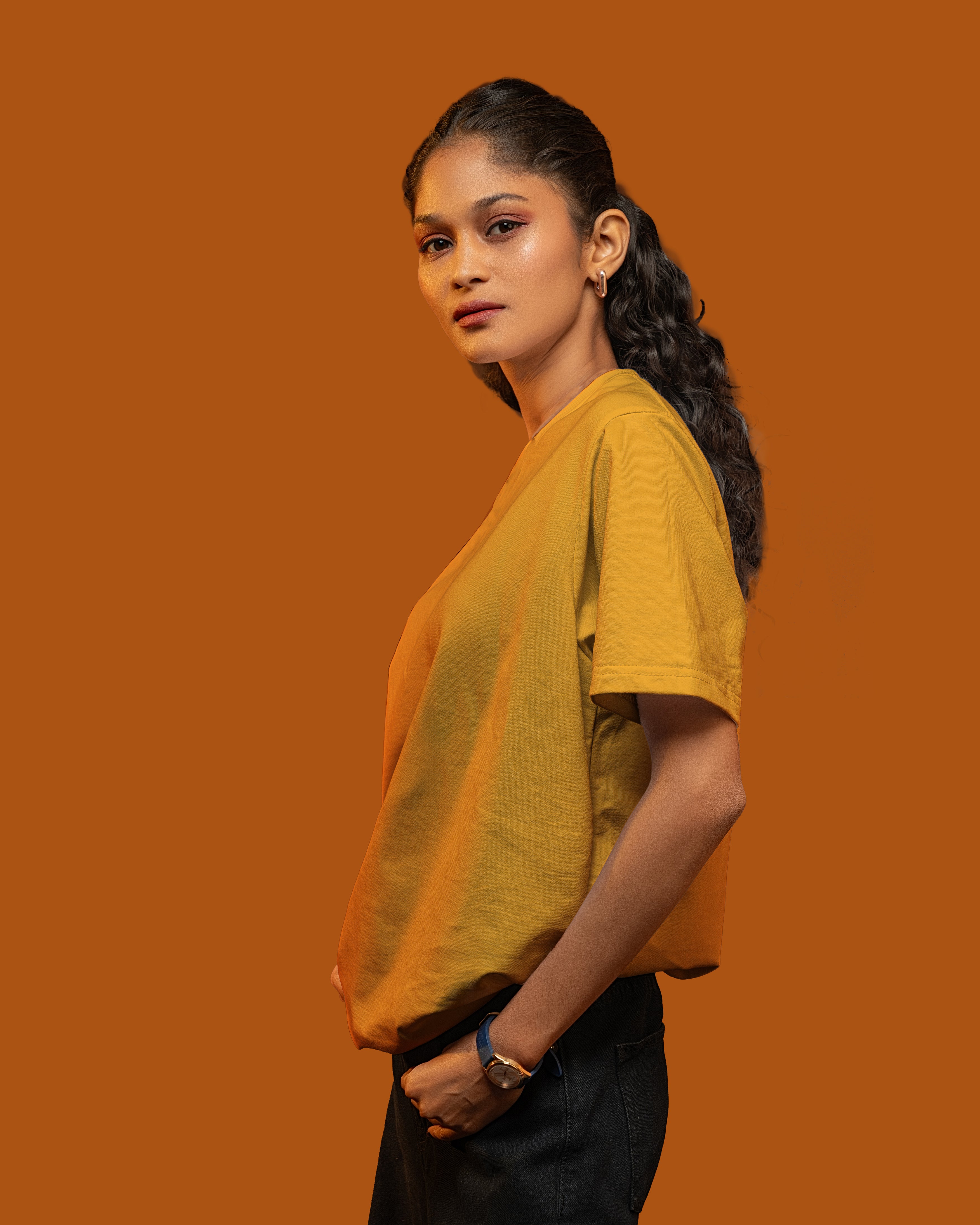 Dovekie Solid Canvas Mustard
