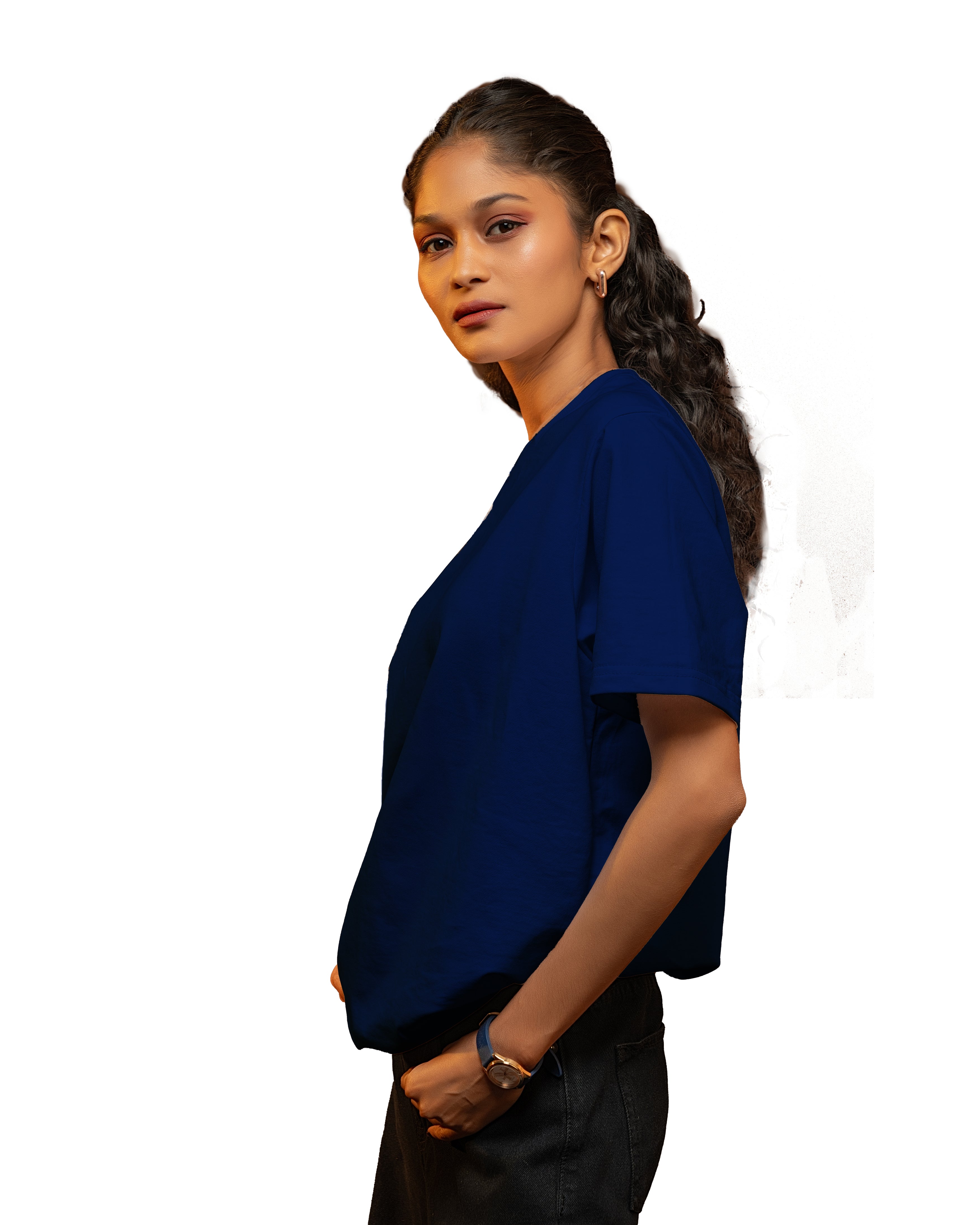 Dovekie Solid Canvas Indigo Blue