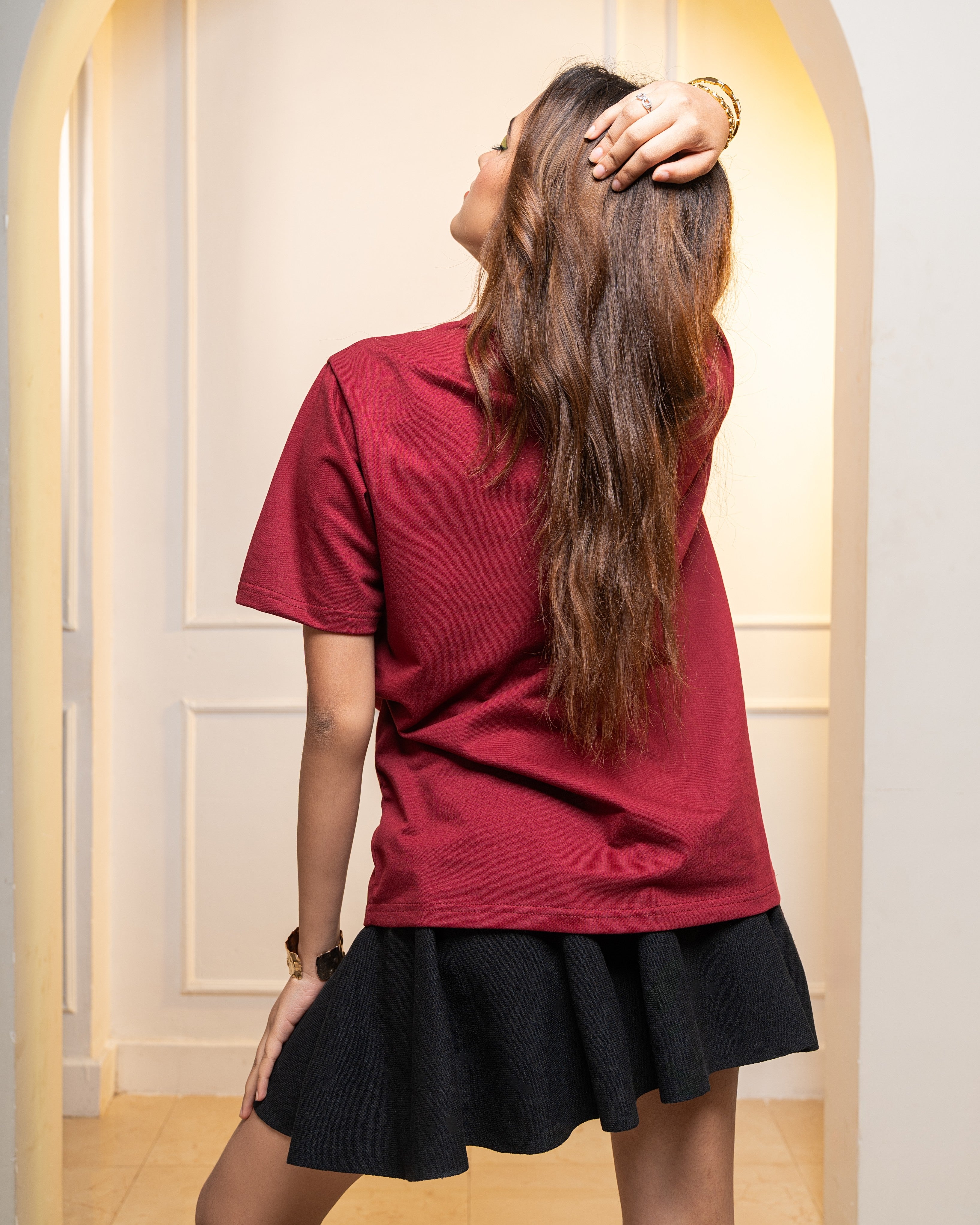 Dovekie Solid Canvas Maroon