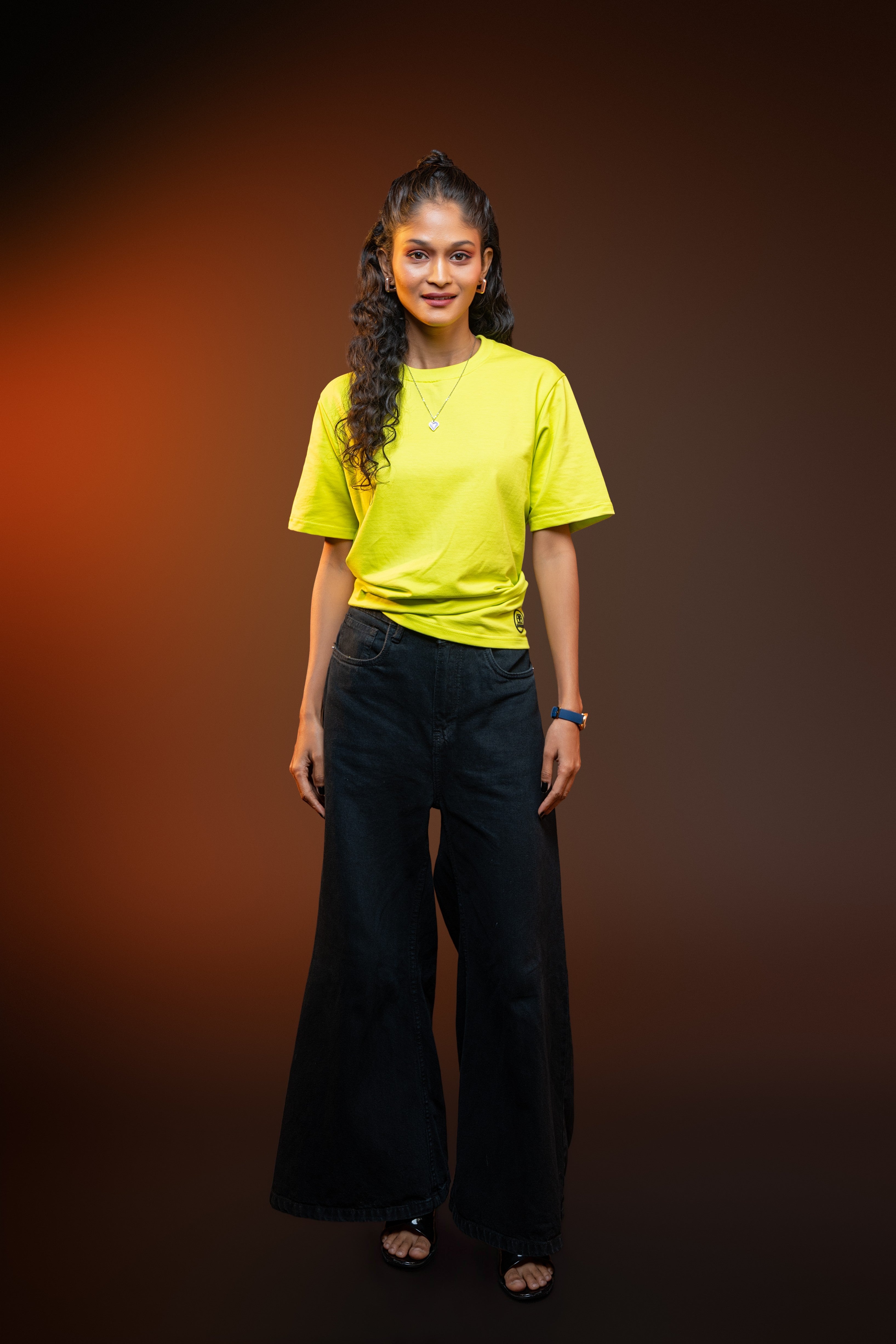 Dovekie Solid Canvas Neon Green