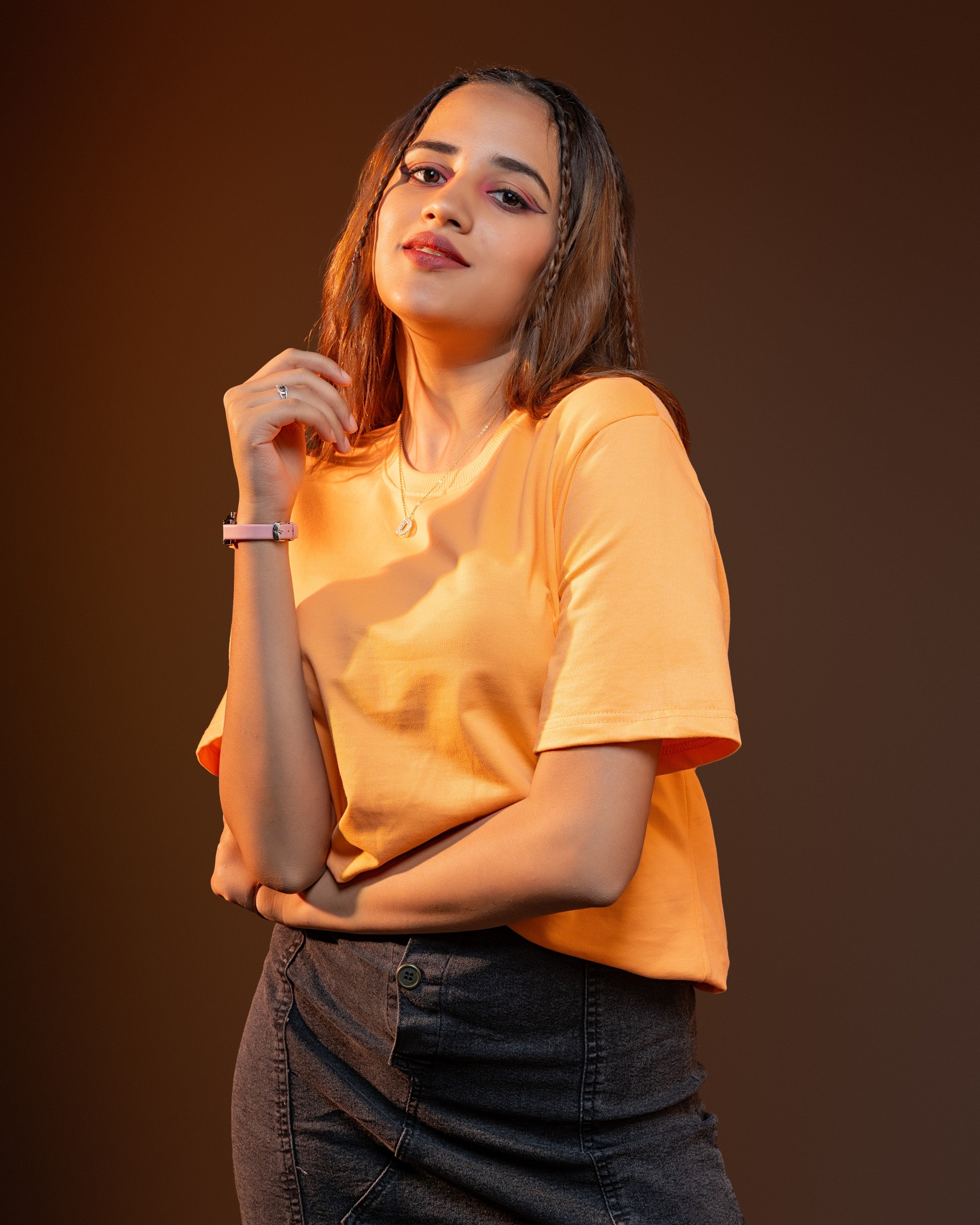 Dovekie Solid Canvas Light Orange