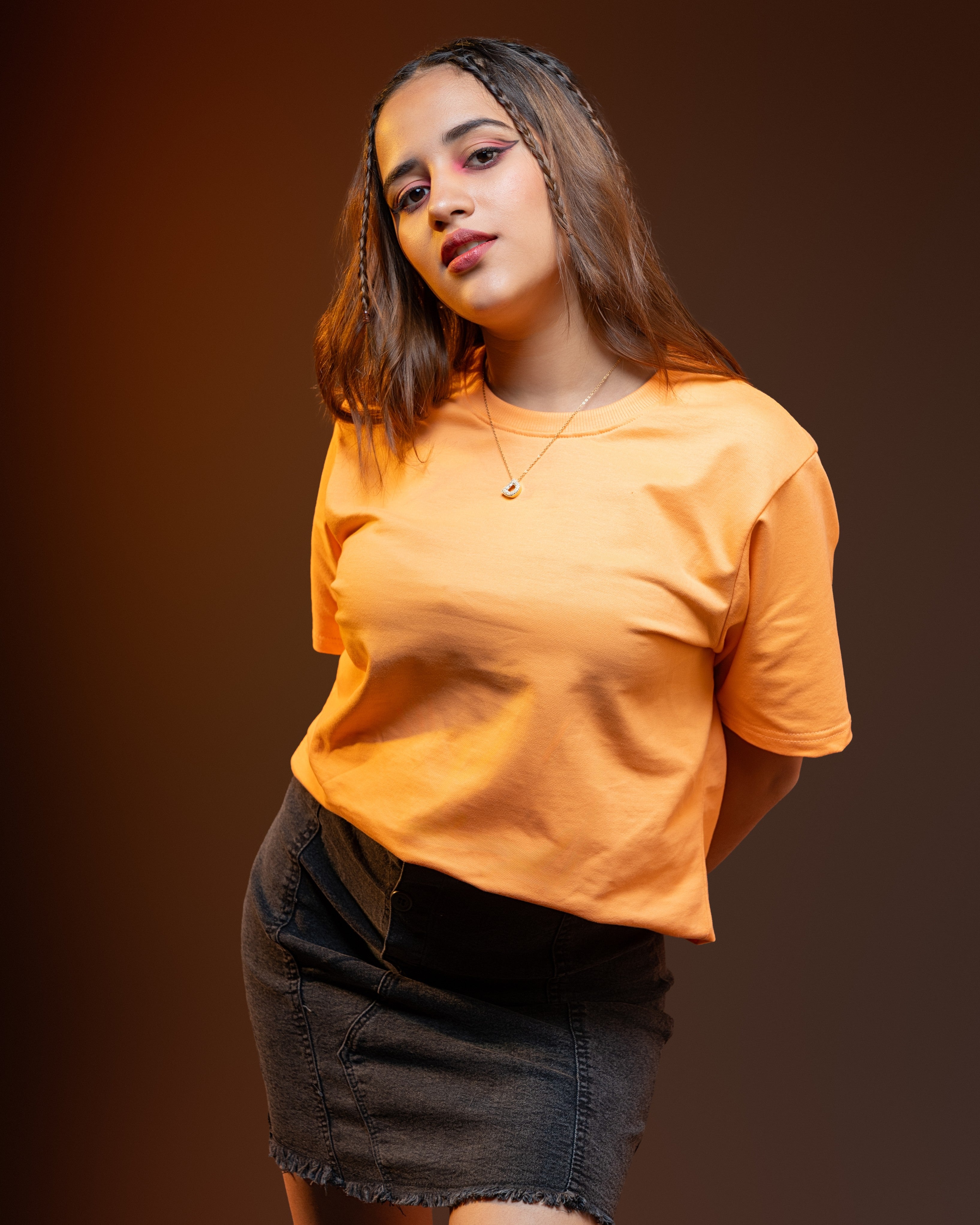 Dovekie Solid Canvas Light Orange