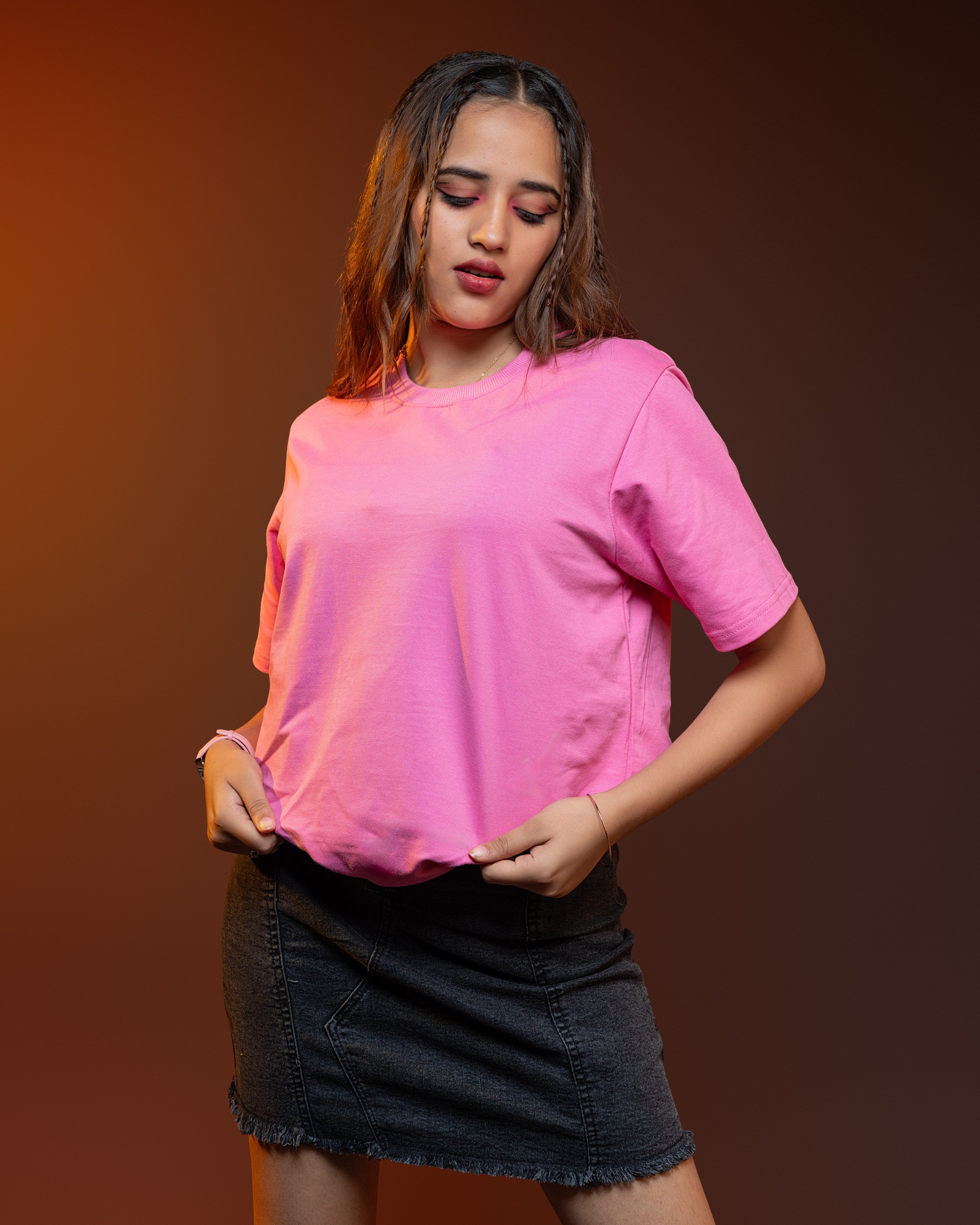 Dovekie Solid Canvas Pink