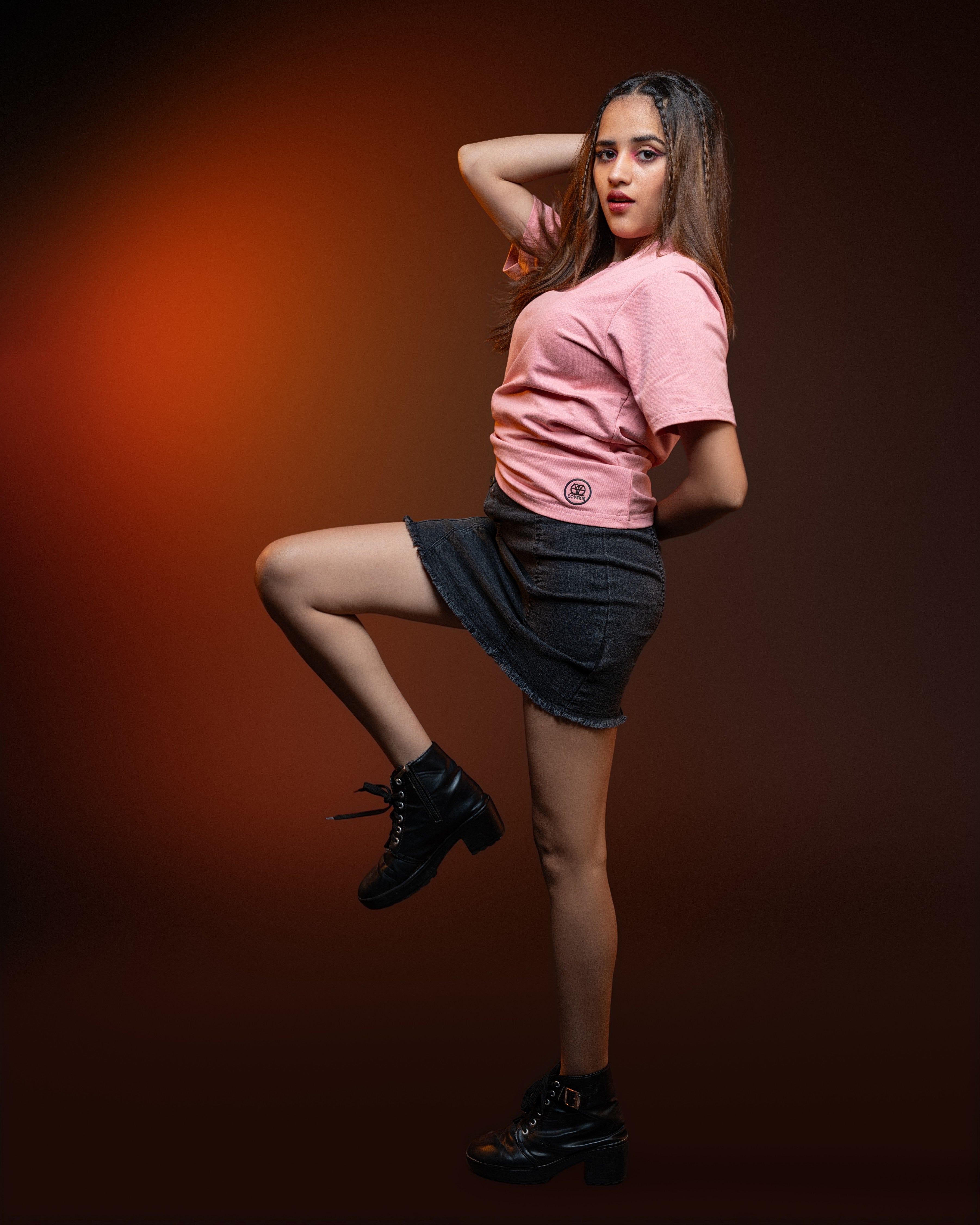 Dovekie Solid Canvas Dark Pink