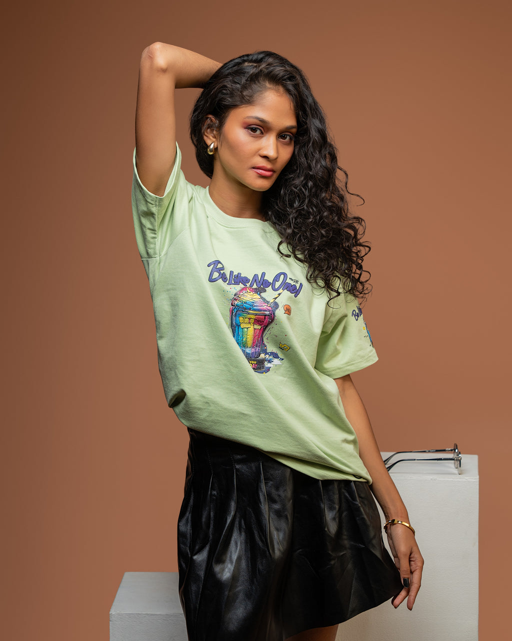Dovekie Rainbow Shake Energy Graphic Tshirt