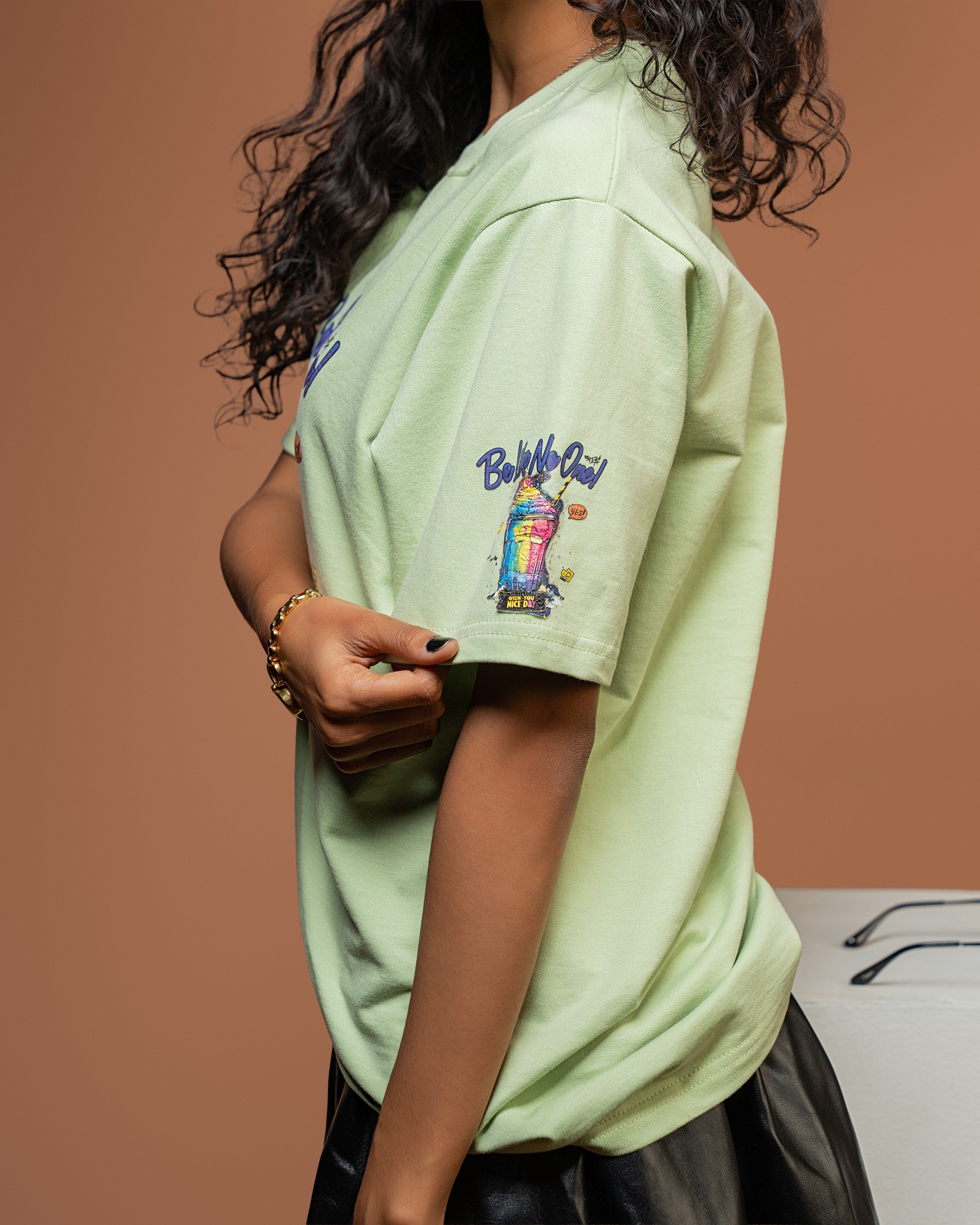 Dovekie Rainbow Shake Energy Graphic Tshirt