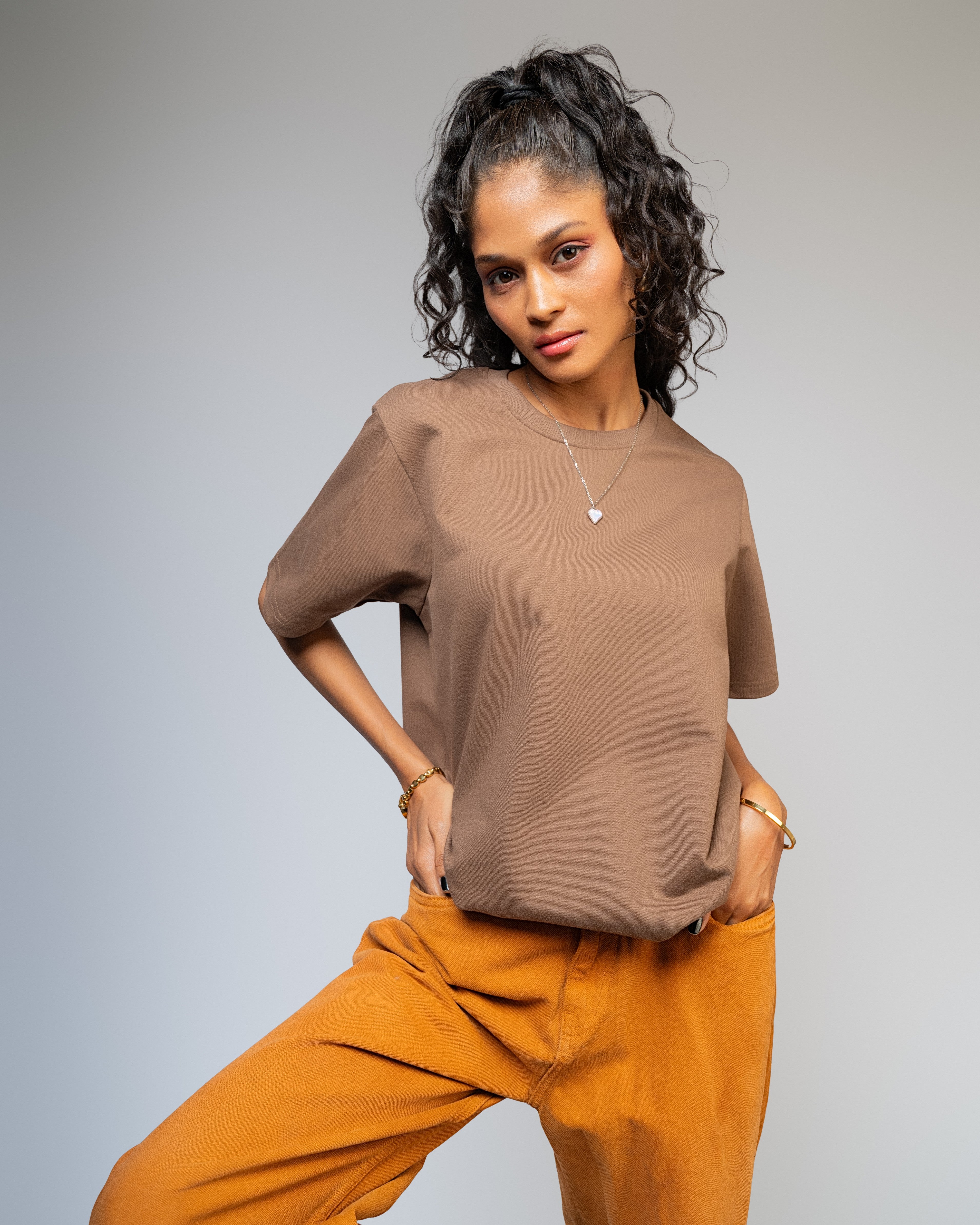 Dovekie Solid Canvas Coffee