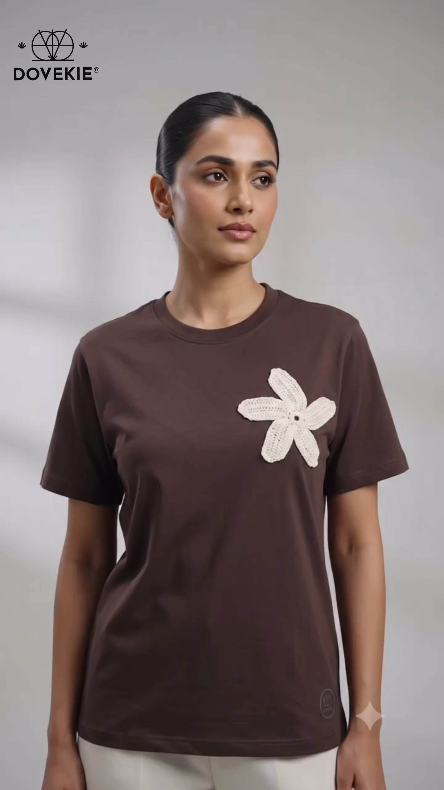 The Crochet Bloom Tee